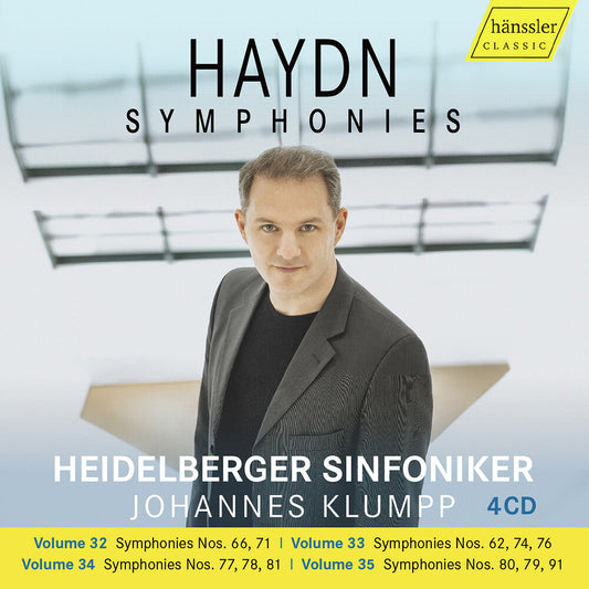 Haydn / Heidelberger Sinfoniker - Symphonies Vol. 32, 33, 34 & 35 Music CD