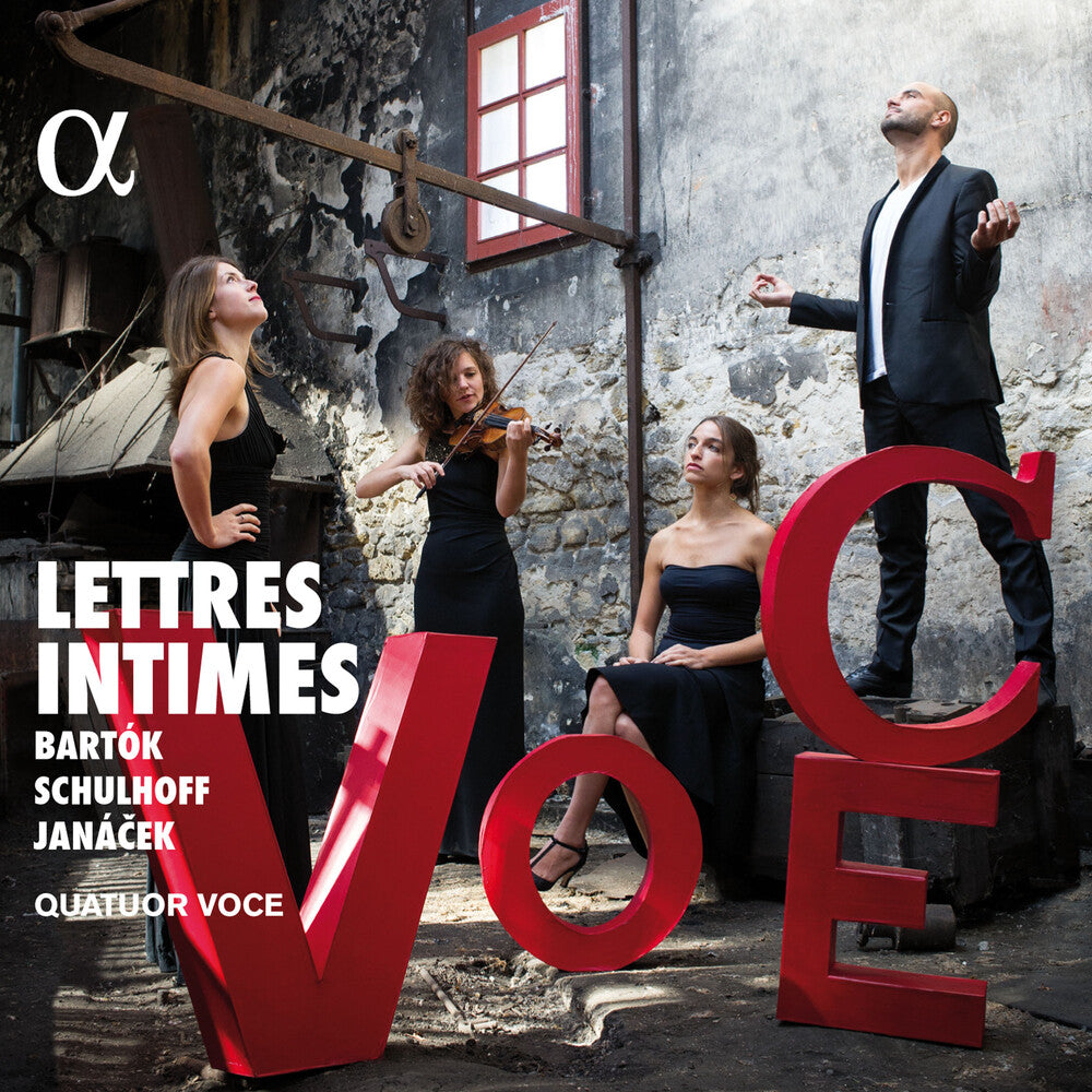 Quatuor Voce - Lettres Intimes: Quartets By Bartok Schulhoff [CD]