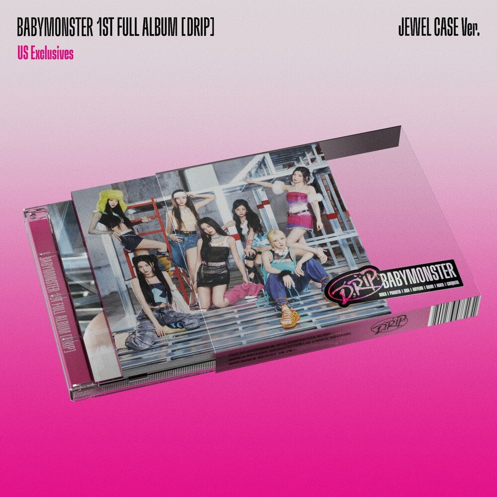 Babymonster - 1st Full Album (Drip) Jewel Case (Pcrd) (Phob) [CD]