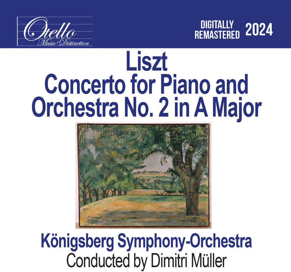 Konigsberg Symphony Orchestra - Liszt - Concerto for Piano and Orchestra No. 2 in A Major Music CD