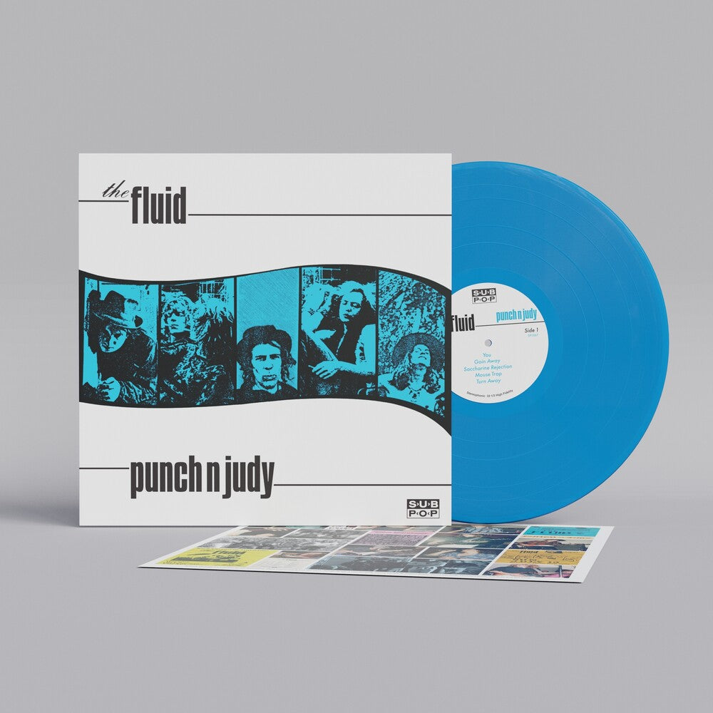 Fluid - Punch N Judy - Blue [LP] Vinyl Record