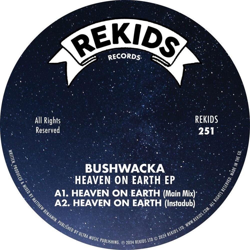 Bushwacka - Heaven On Earth (Ep) [12" Vinyl]