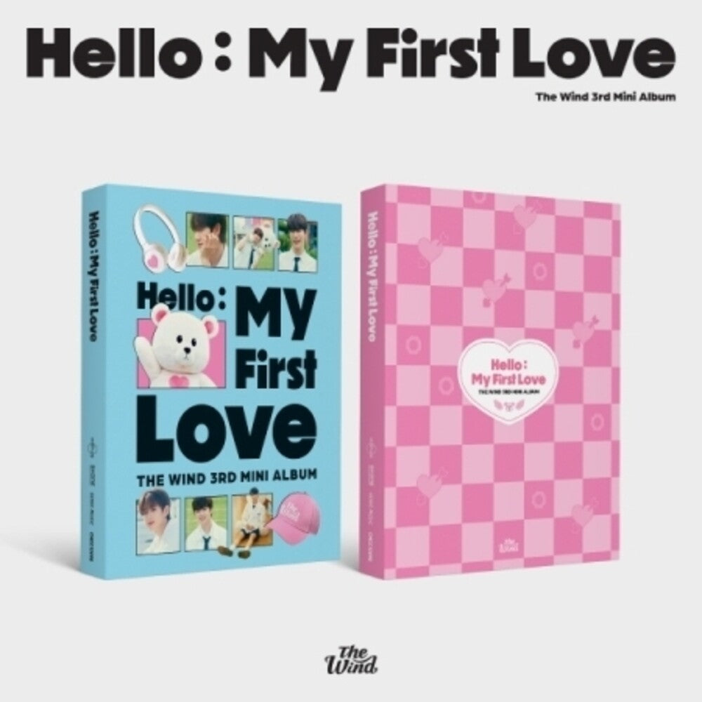 Wind - Hello : My First Love - incl. 112pg Photobook, Envelope, Sticker, Photocard Set, Ticet, Film Photo + Poster Music CD
