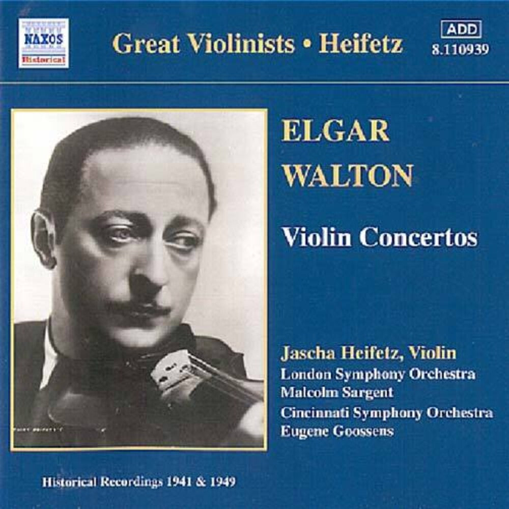 Jascha Heifetz - Violin Concertos [CD]