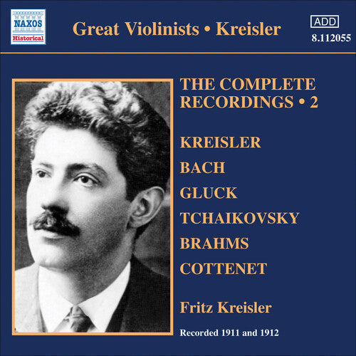 Kreisler,fritz - Complete Recordings Vol.2 - Music CD