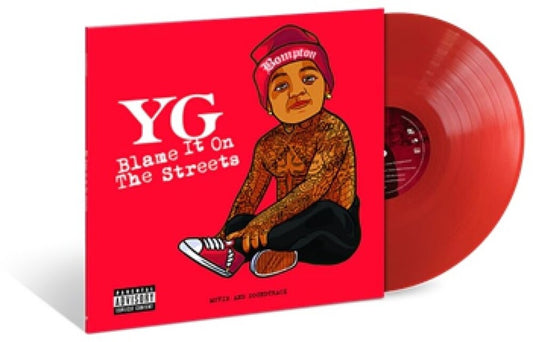 YG - Blame It On The Streets [Clear Vinyl] [Limited Edition] (Red) Vinyl Record