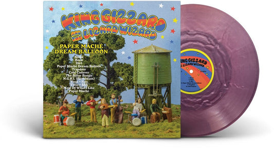 King Gizzard & The Lizard Wizard - Paper Mache Dream Balloon (Pink Seaglass Edition) -  [clear pink wave LP] Vinyl Record