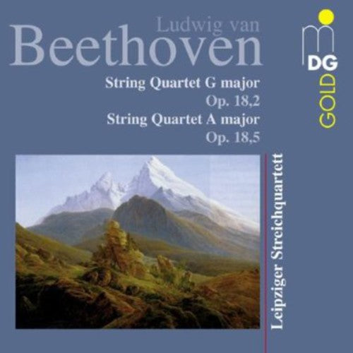 L.V. Beethoven - String Quartets Op 18 2 & 5 Music CD