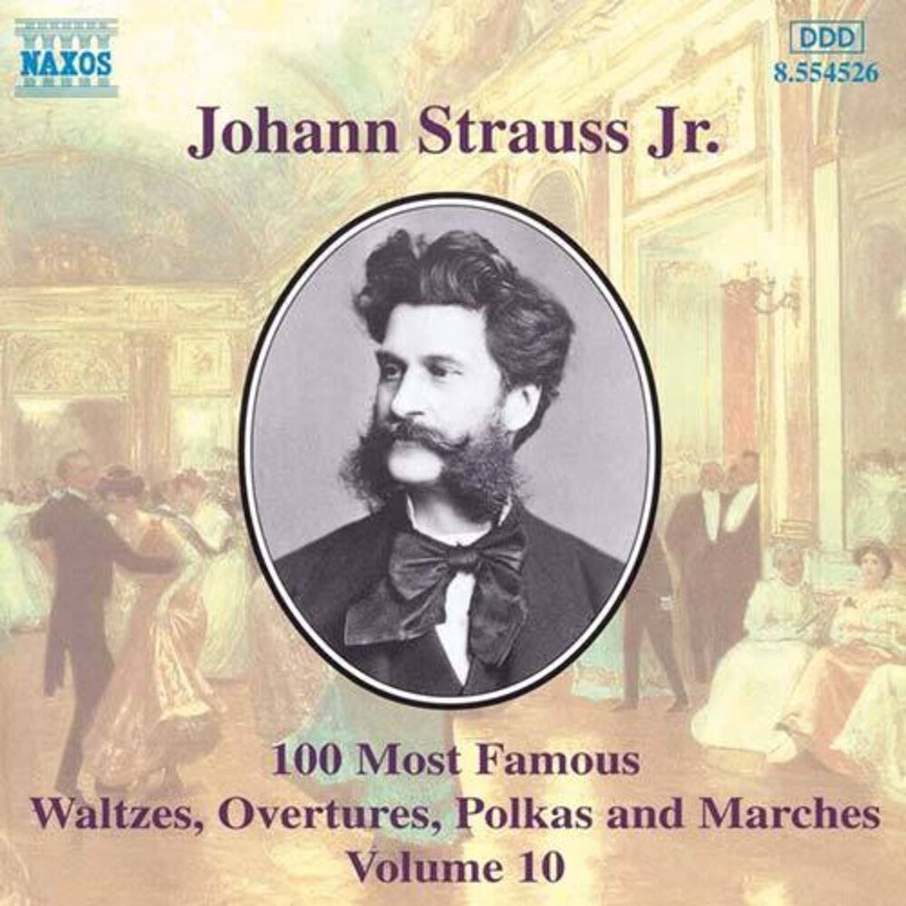 J Strauss .Jr. - 100 Most Famous Waltzes/Ovt/Po [CD]