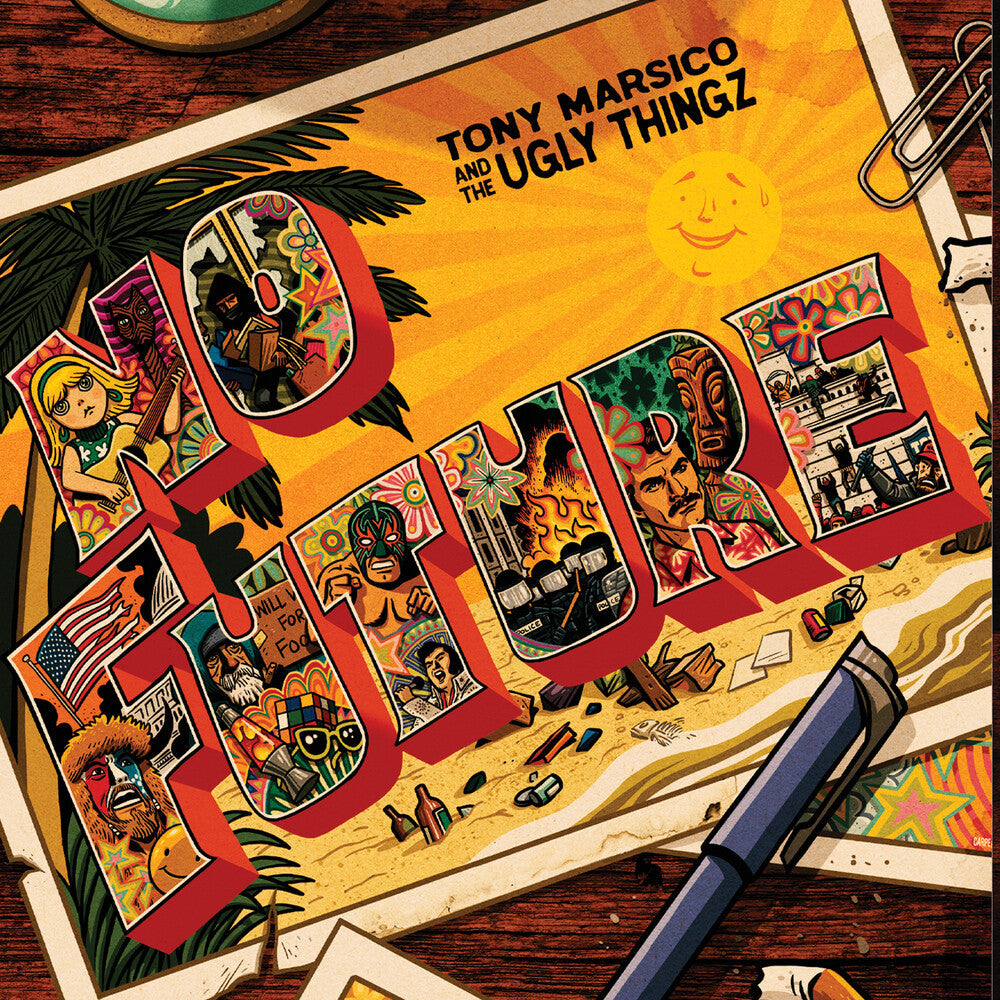 Tony Marsico  & The Ugly Thingz - No Future Music CD