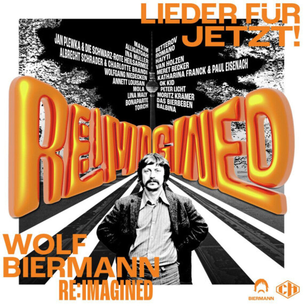 Wolf Biermann Re:Imagined - Lieder Fur Jetzt / Var - Wolf Biermann Re:Imagined - Lieder Fur Jetzt / Various [LP] Vinyl Record