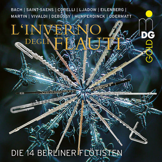 14 Flautists Of The Berliner Philharmoniker - Christmas Favourites From Bach Saint-Saens Corelli Music CD