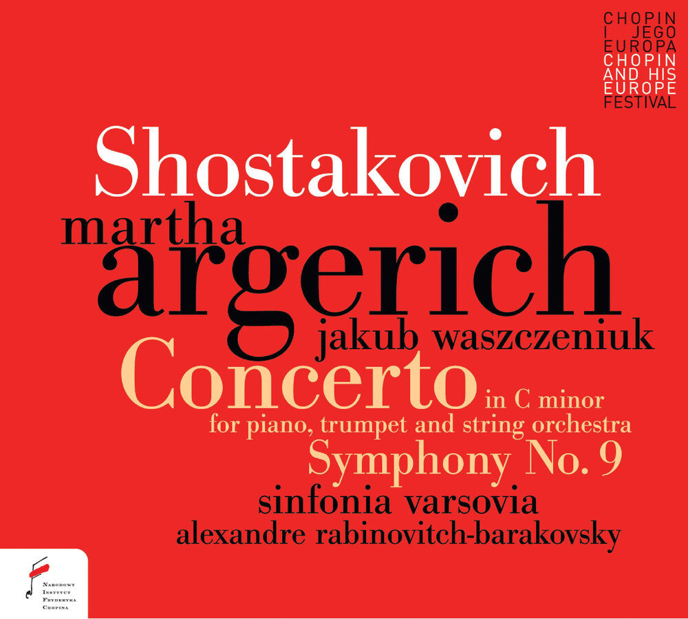 Shostakovich / Martha Argerich / Waszczeniuka - Shostakovich / Cto For Pno C Minor Op 35 / Sym 9 [CD]