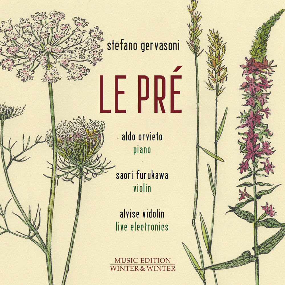 Stefano Gervasoni - Le Pre Music CD