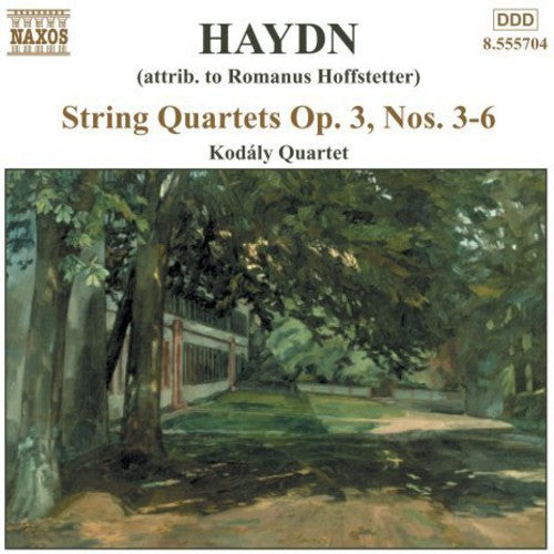 Kodaly Quartet - String Quartets Op 3 Nos 3-6 [CD]