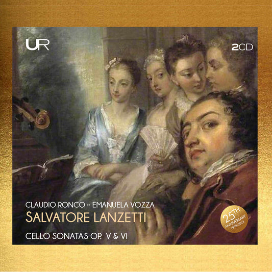 Lanzetti / Ronco / Vozza - Cello Sonatas Op. 5 & 6 [CD]