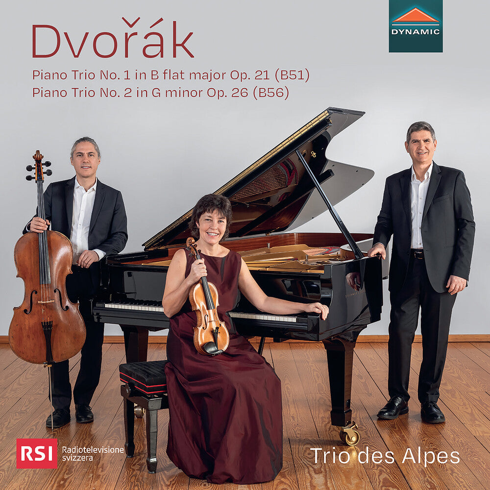 Dvorak / Trio Des Alpes - Piano Trio No. 1 In B Flat Major, Op. 21 (B51) Music CD