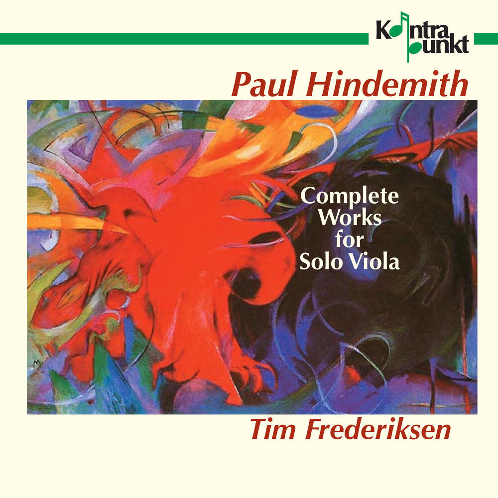 Tim Frederiksen - Complete Works For Solo Viola [CD]