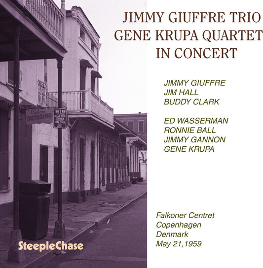 Jimmy Guiffre  Trio / Krupa,Gene Quartet - In Concert (Uk) [CD]