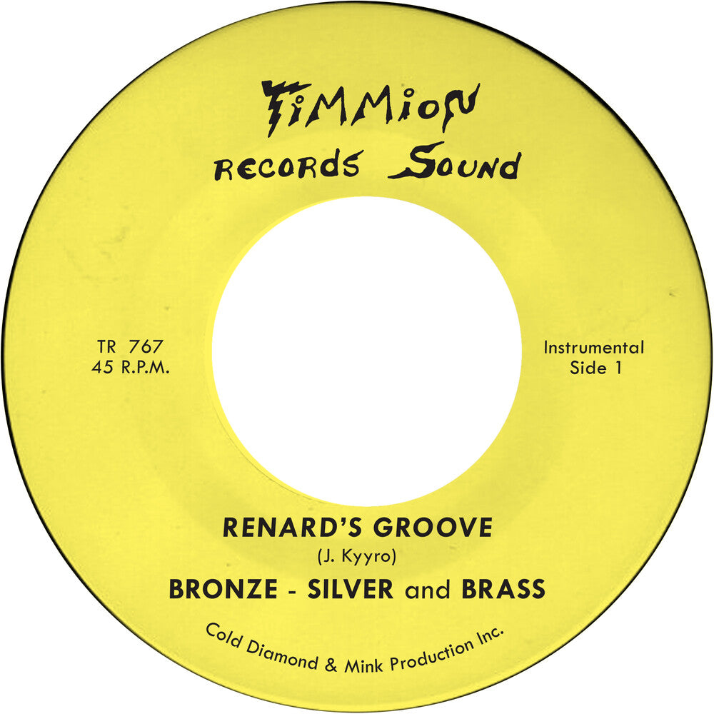 Bronze Silver & Brass - Renard's Groove [Colored Vinyl] (Ylw)