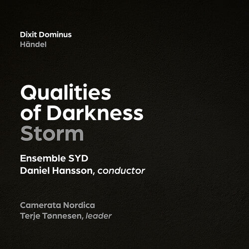 Tonnesen / Ensemble Syd / Nordica - Qualities Of Darkness - Music CD