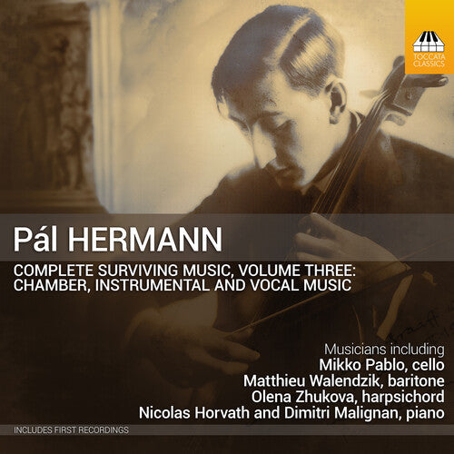 Hermann / Horvath / Agrafenina - Complete Surviving Music, Vol. 3 - Chamber - Music CD