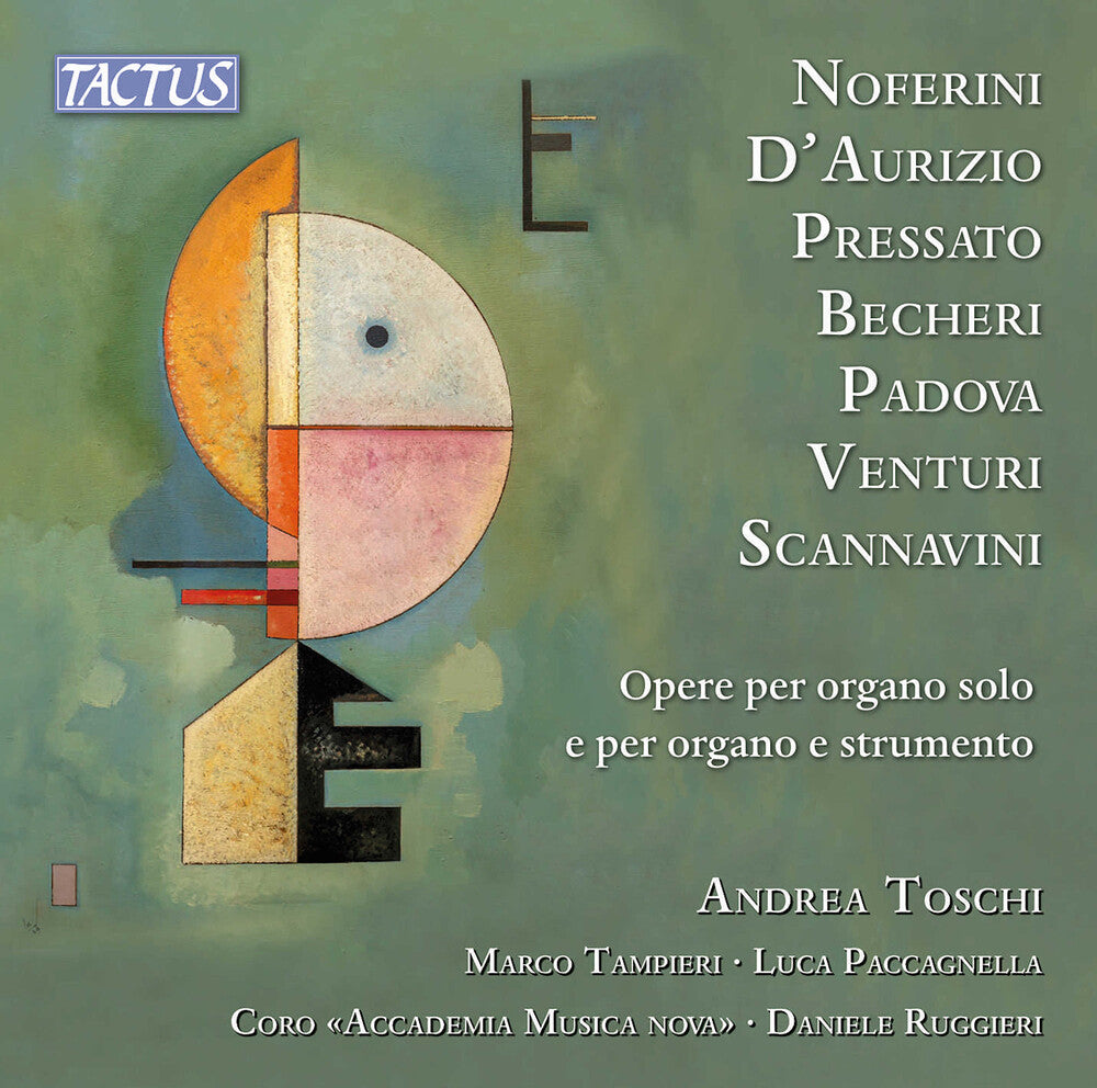 Becheri / Giacone / Toschi - Works For Solo Organ & For Organ & Instrument Music CD