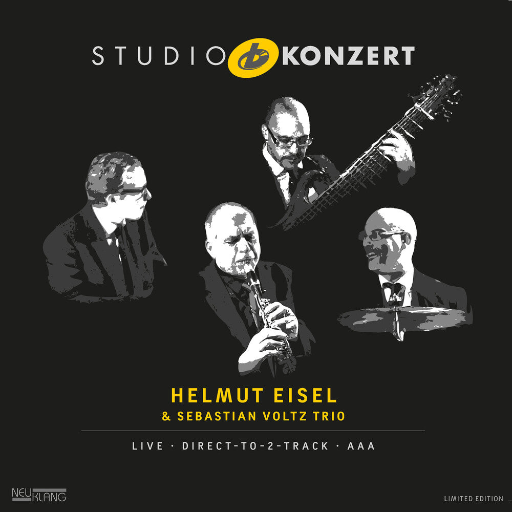 Helmut Eisel  & Voltz,Sebastian Trio - Studio Konzert [LP] Vinyl Record