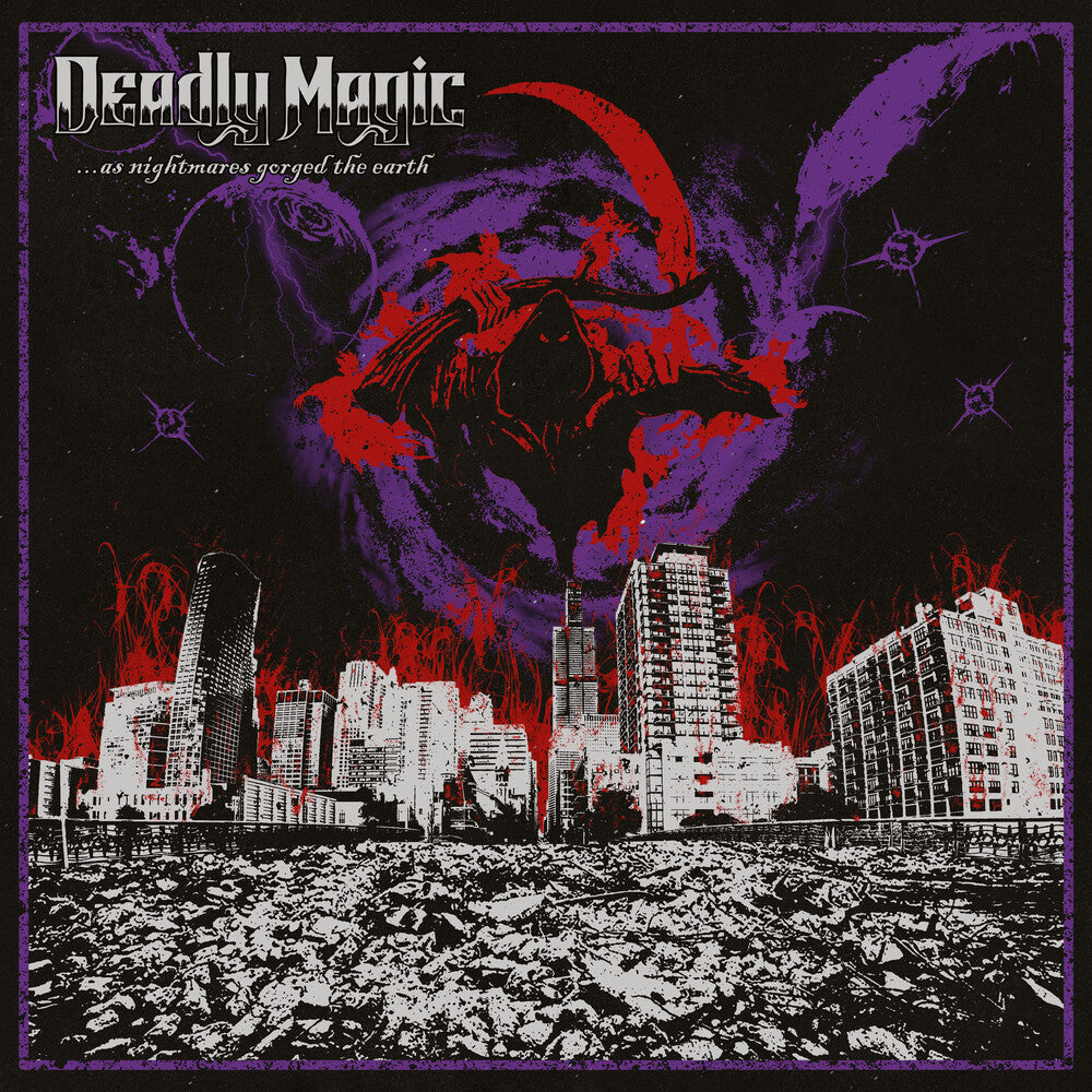 Deadly Magic - As Nightmares Gorged The Earth (Aus) [LP] Vinyl Record