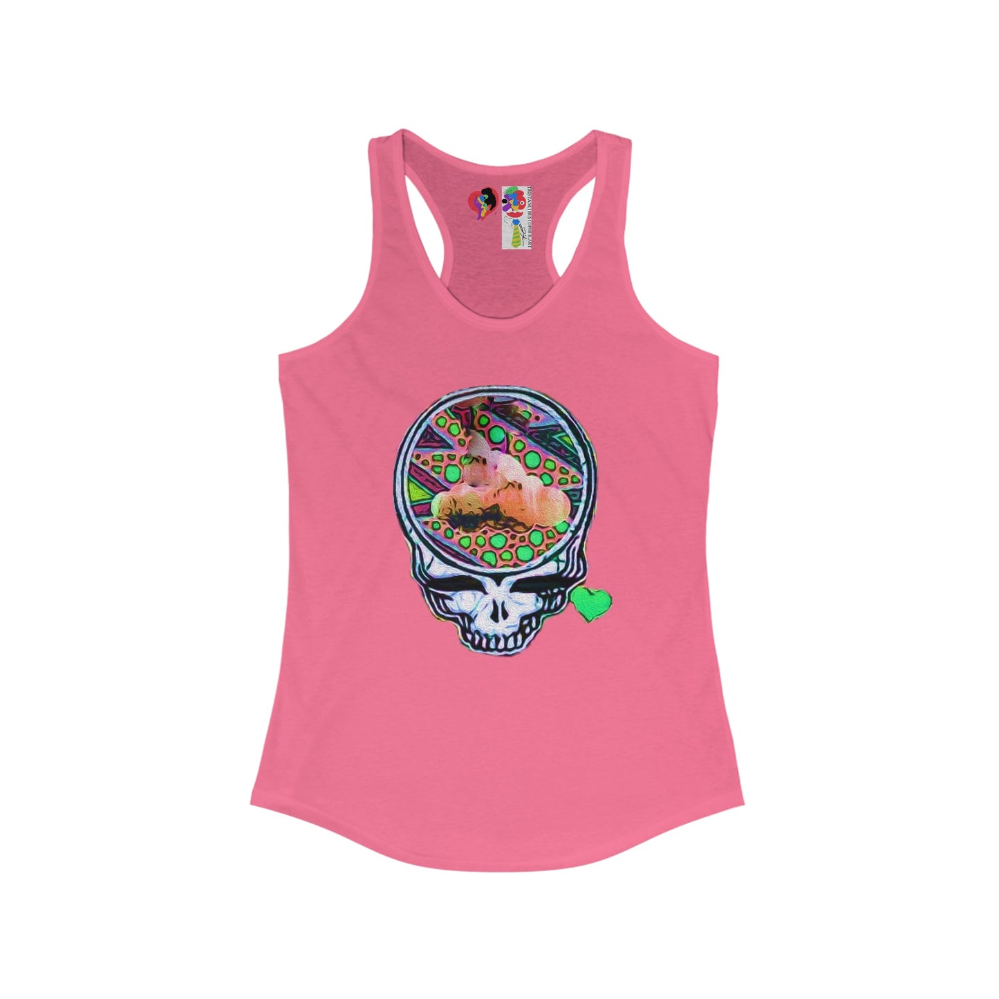 Hazey Skull Women's Tank