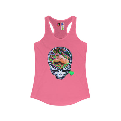 Hazey Skull Women's Tank