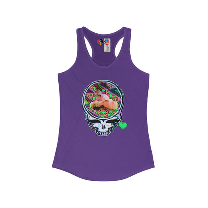 Hazey Skull Women's Tank