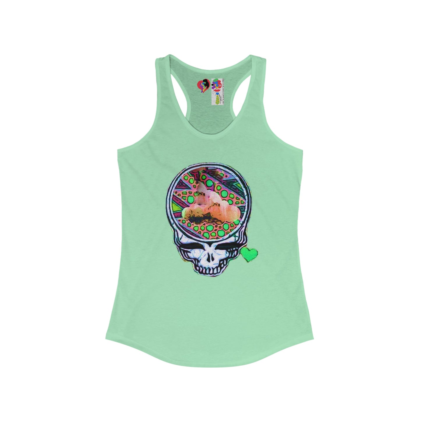 Hazey Skull Women's Tank