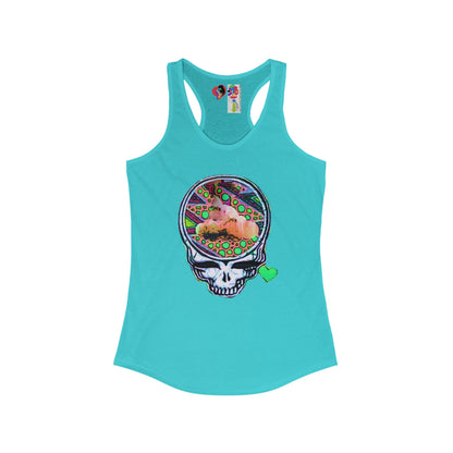 Hazey Skull Women's Tank