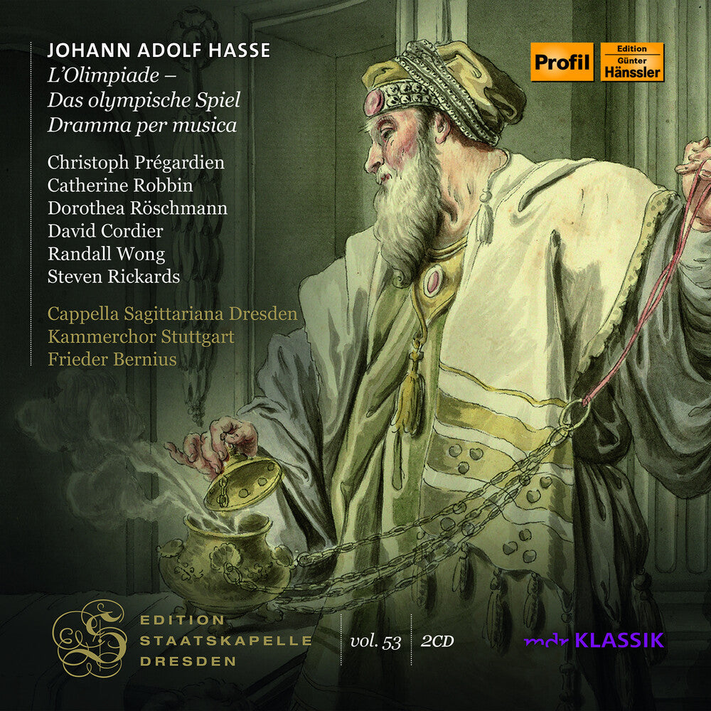 Hasse / Pregardien / Robbin - L'olimpiade [CD]