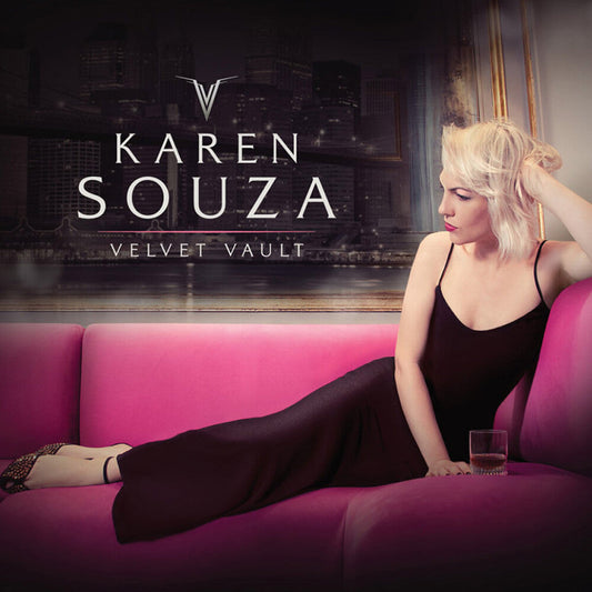Karen Souza - Velvet Vault [Clear Vinyl] (Gate) (Ger) Vinyl Record