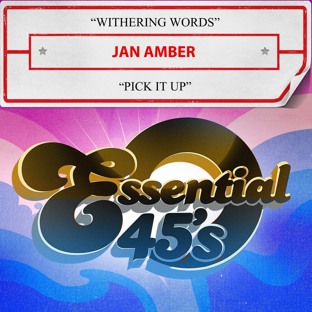 Jan Amber - Withering Words / Pick It Up (Mod) [CD]