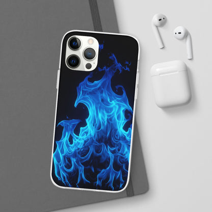 Blue Flame Flexi Phone Case