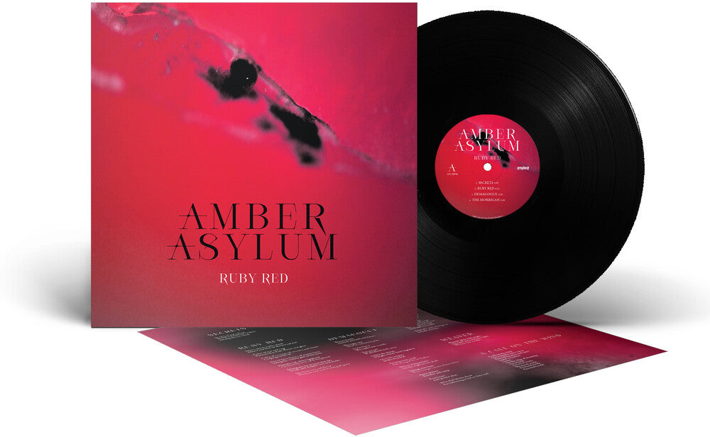 Amber Asylum - Ruby Red (Blk) (Ofgv) [LP] Vinyl Record