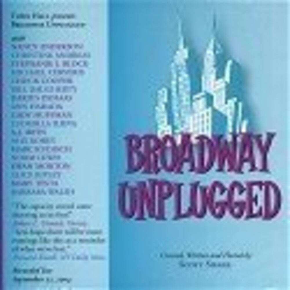 Original Cast - Broadway Unplugged Music CD