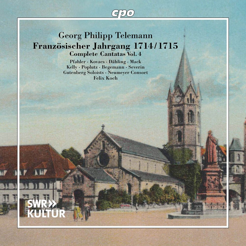 Telemann / Neumeyer Consort - Complete Cantatas Vol. 4 [CD]