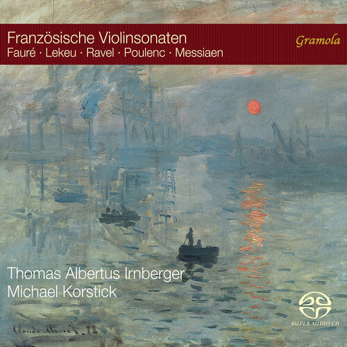Faure / Lekeu / Korstick - French Violin Sonatas - Super Audio CD
