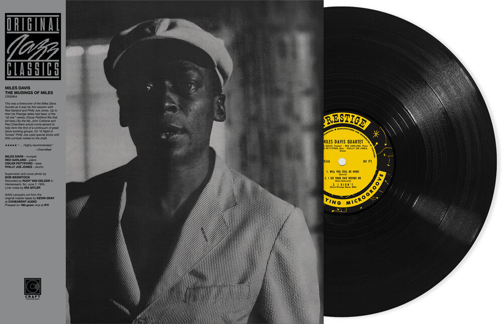 Miles Davis  Quartet - Musings Of Miles (Original Jazz Classics Series) [LP] Vinyl Record