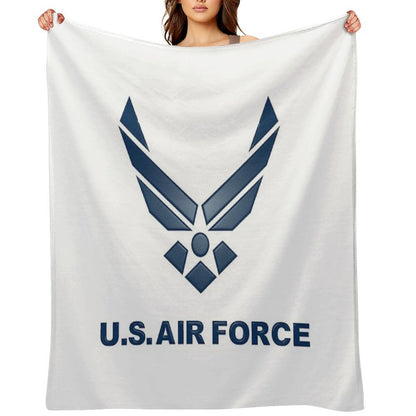 U.  S. Air Force Symbol Throw Blanket