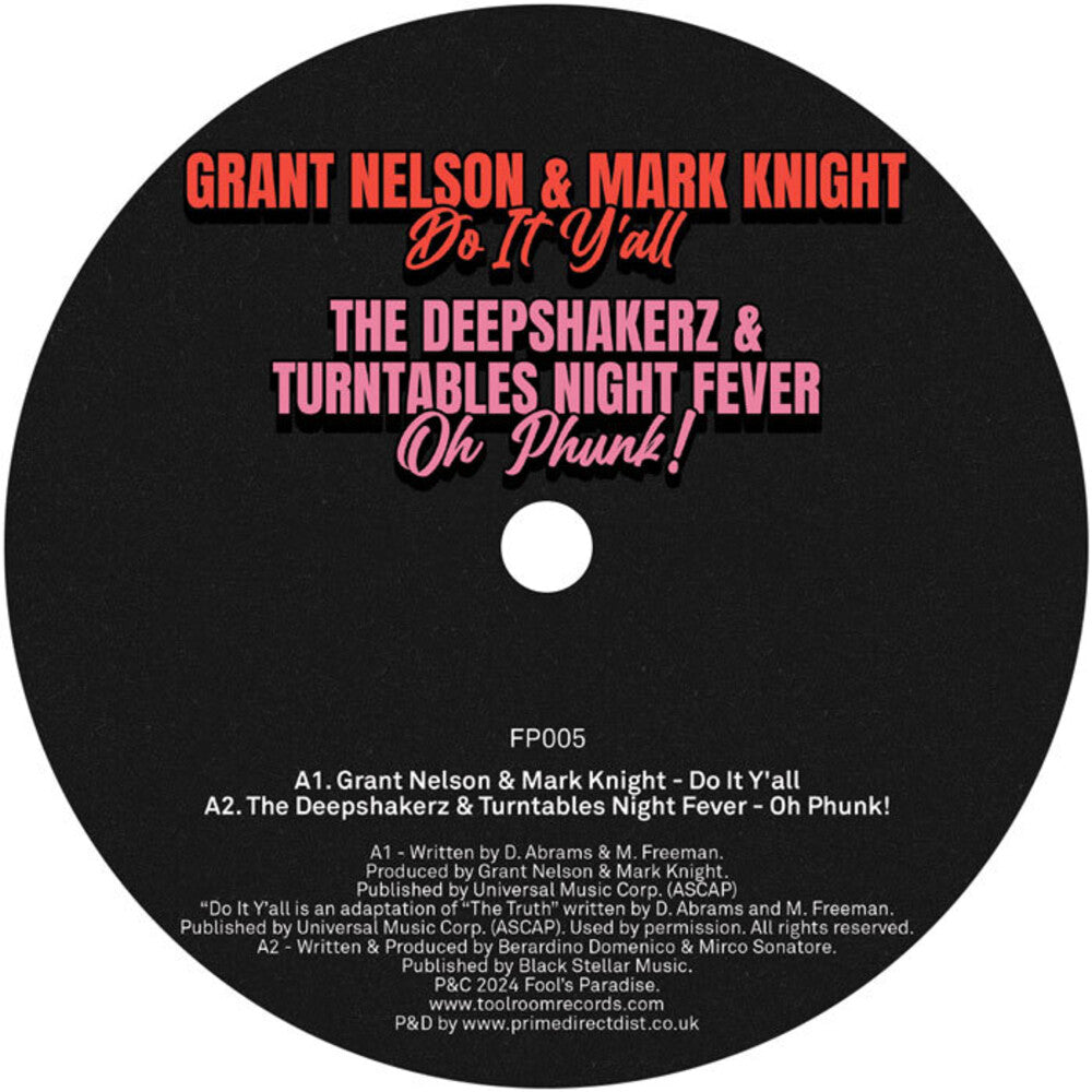Fool's Paradise Sampler Vol . 4 / Various - Fool's Paradise Sampler Vol . 4 / Various [12" Vinyl]