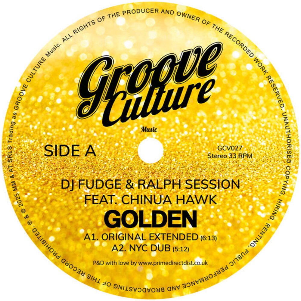 DJ Fudge - Golden [12" Vinyl]