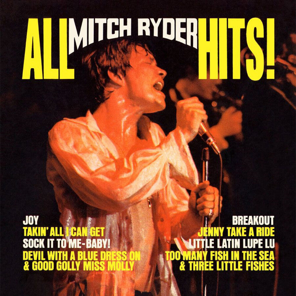 Mitch Ryder  & The Detroit Wheels - All Mitch Ryder Hits - Original New Voice Recordin [LP] Vinyl Record