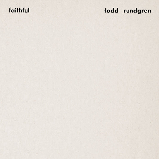 Todd Rundgren - Faithful [Clear Vinyl] (Gate) (Gol) Vinyl Record