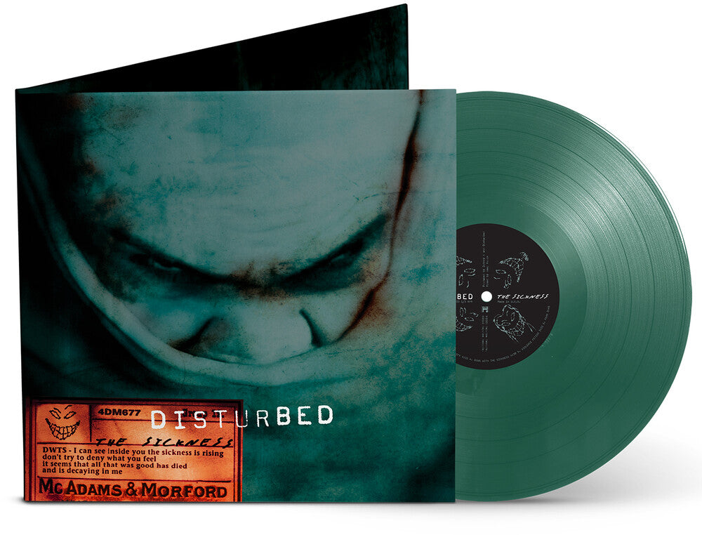 Disturbed - The Sickness (25th Anniversary Edition) -  [Green LP] Vinyl Record