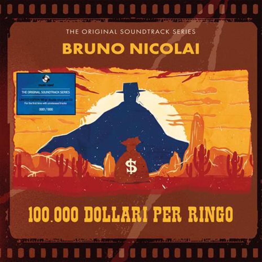 Bruno Nicolai  (W/Cd) (Colv) (Ltd) (Ogv) (Org) - 100000 Dollari Per Ringo - O.S.T. - Orange Vinyl [LP] Vinyl Record